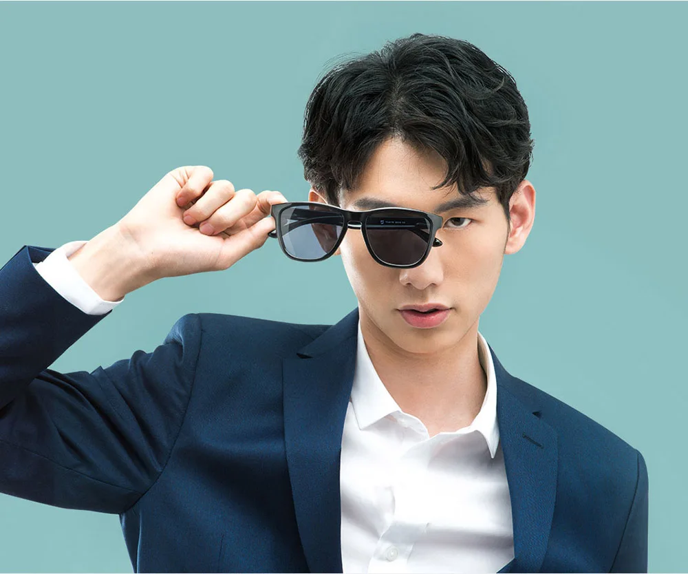 Original Xiaomi Mijia Polarized Sunglasses Classic SquarePilot Sunglass lens self-repair slight scratch Anti-UV for Man Woman (10)