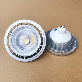 

1PCS Free shipping AR111 15W GU10 LED COB G53 Lamp Dimmable LED 110-240V DC12V AR111 LED Bulb QR111 ES111 Lampada LED Spotlight