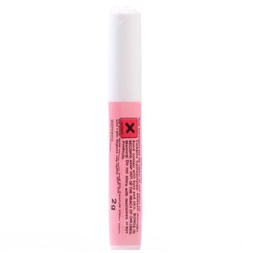 

Women Beauty Mini Professional Nail False Art Decorate Tips Acrylic Glue White+Pink