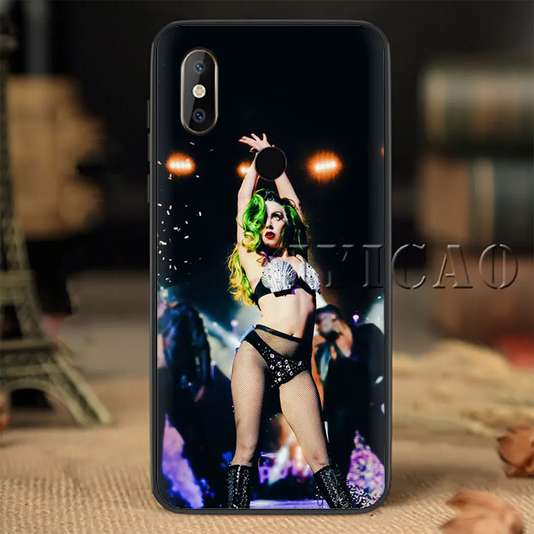 Мягкий силиконовый чехол для телефона Lady Gaga Redmi Note 5 6 7 8 4X Pro 5A Prime Pro|Чехлы-накладки|
