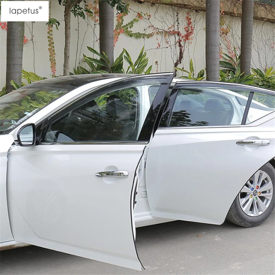 Lapetus аксессуары подходят для Nissan Altima/Teana окна Козырьки навесы Солнечный защита от дождя козырек гвардии рельефная Накладка для отделки