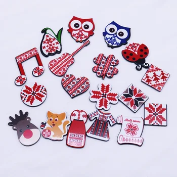 

10pcs Acrylic patch patches for clothing patches Christmas tree home clothing decorations DIY by hand TP-042
