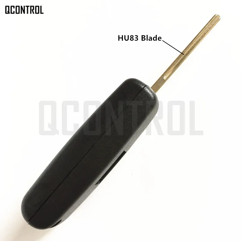 Дистанционный Автомобильный ключ QCONTROL для PEUGEOT 807 1007 чип CE0523 ID46(7941) 433 МГц сигнал