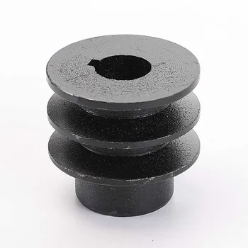 

Double Groove Pulley V type Belt fits 20mm ID Bore for Garden machines generators lawn mowers go karts Gas 168F 170F Engine