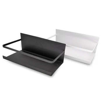 

Kitchen Refrigerator Side Storage Sidewall Holder Magnetic Organizer Shelf Rack Home J2Y