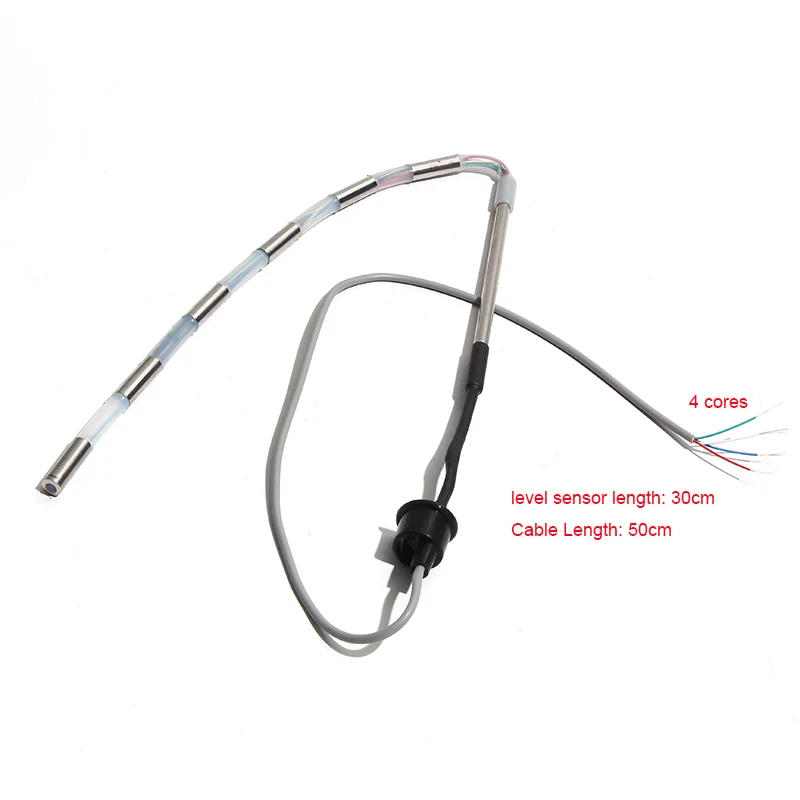 4 Wires Silicon Steel Solar Energy Water Heater Controller Parts Water Temperature And Level Sensor Probe for Tank