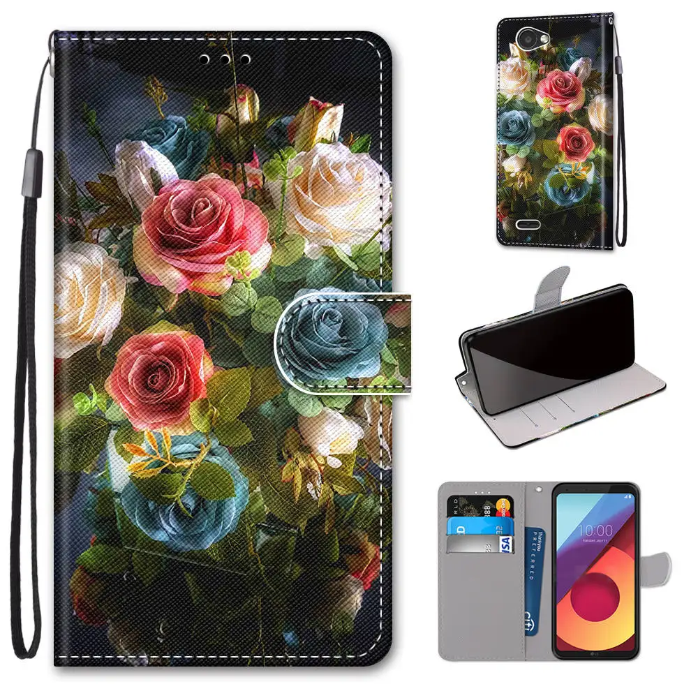 Кожаный чехол для LG Q6/Q6+ Q60 чехол для LG K50/K12 Prime сумка для LG Stylo 4 5/Q Stylo 4/Q Stylus+/Q Stylus/Stylo 4 Plus
