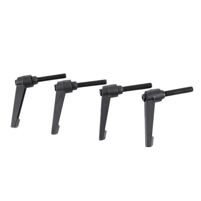 4 x Черная M8x40mm металлическая L регулируемая ручка рычага