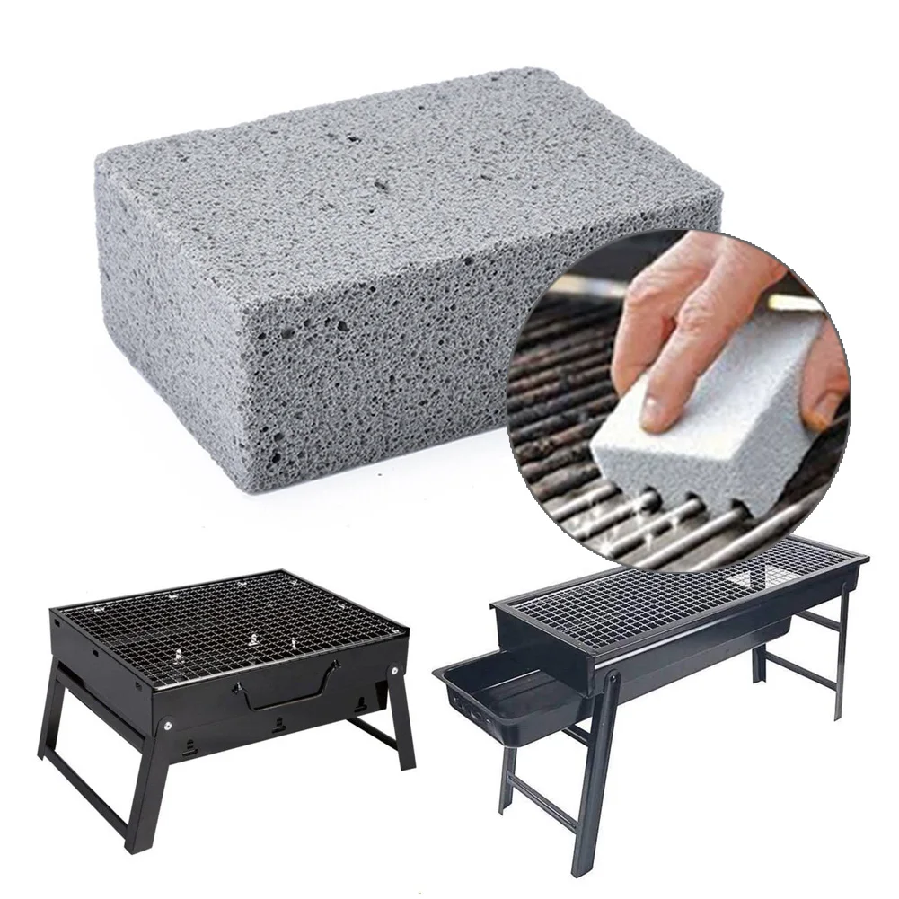 

10*7*4cm Cleaning Brick Block Brick Stone Pumice Griddle Grilling Cleaner for BBQ Grills Racks Flat Top Cookers
