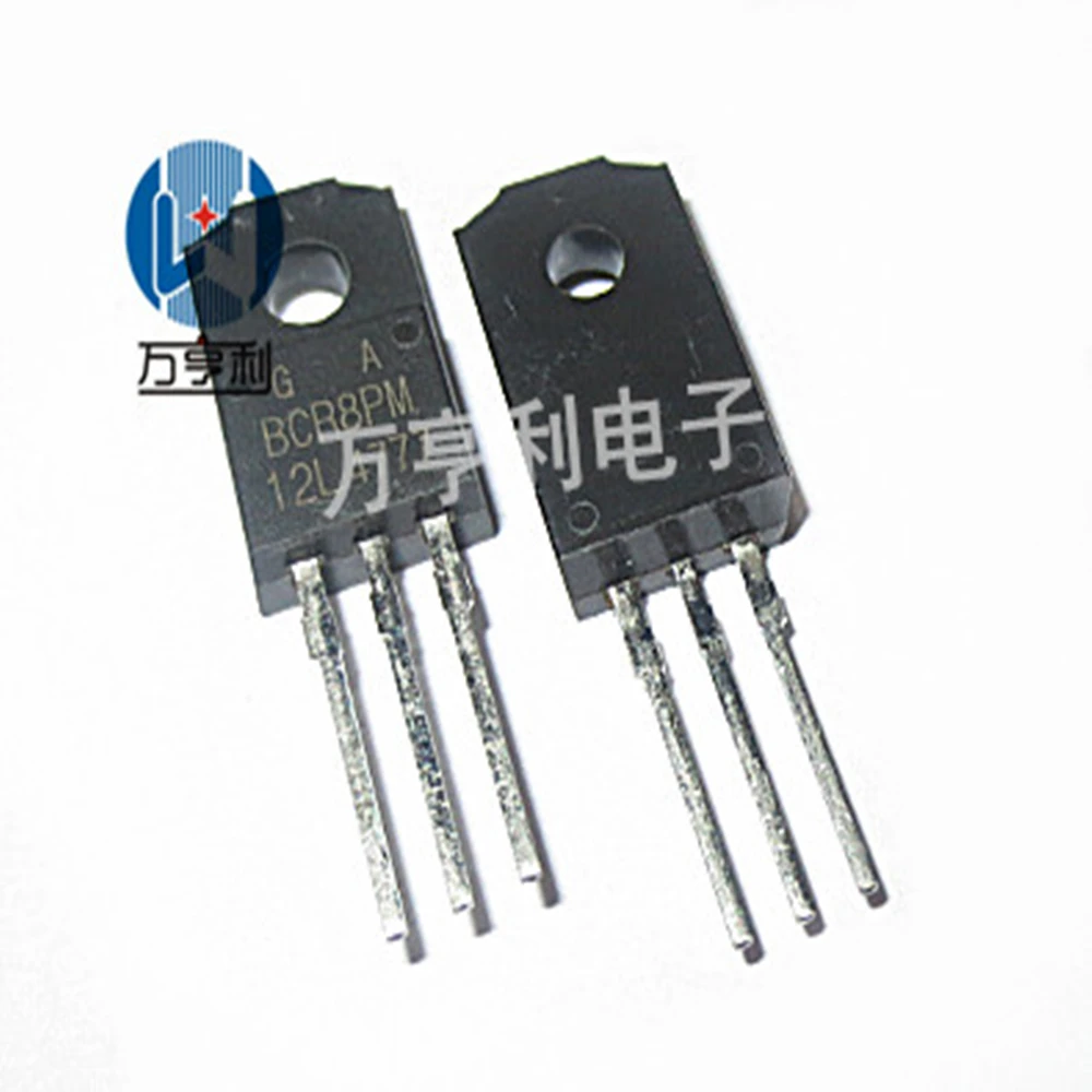 BCR8PM-12LG TO-220F новые и оригинальные 10 шт./лот | Электронные компоненты принадлежности