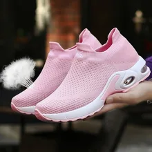Женские кроссовки для бега дышащие на танкетке Размер 20 женская