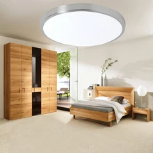 Ультра тонкий светодиодный Потолочные светильники 12/15 Вт современный светодиодный Потолочные светильники для Гостиная поверхностного монтажа светодиодный потолочный светильник