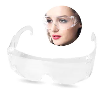 

New Clear Vented Eyewear Protective Safety Goggles Eye Protection Protective Lab Anti Fog Glasses Anti-Fog Splash Goggles