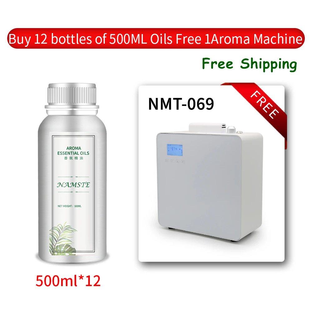 US $221.30 Nmt 069 500ml Scent Diffuser Machine Air Ionizer Essential Oil Diffuser Perfume Air Purifier For Home Shopping Malls Hotels