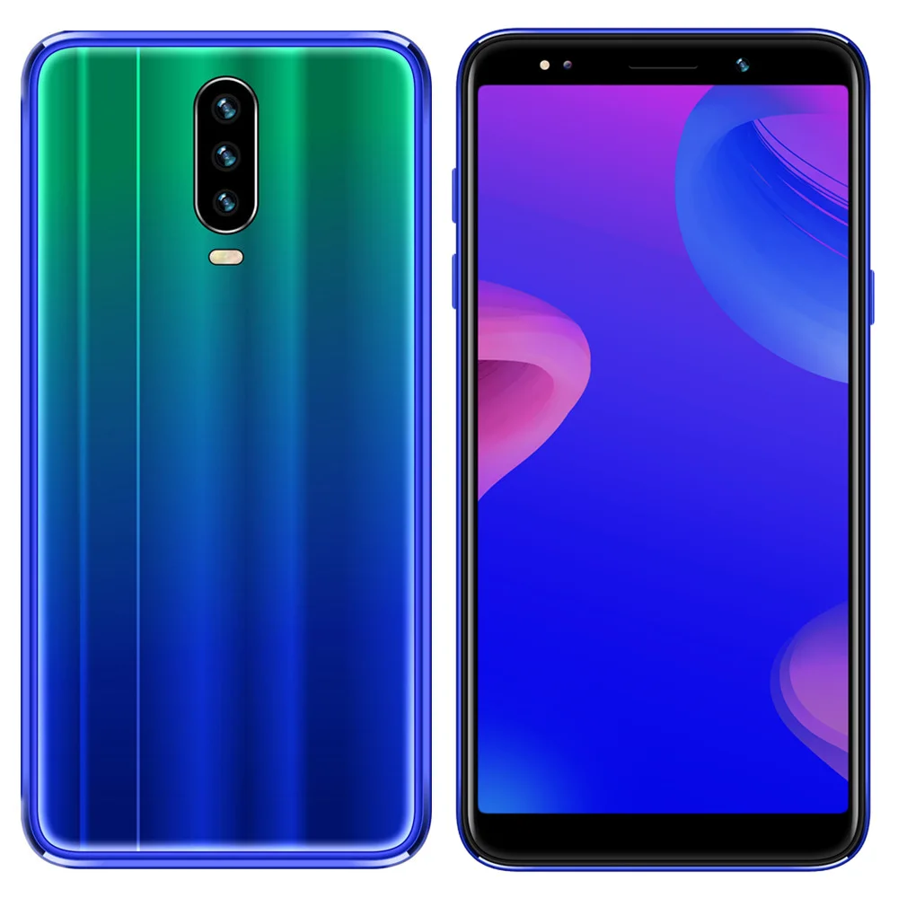 Оригинальные смартфоны P30 PRO 4G ram 64G rom Celulares 13MP Android распознавание лица разблокированные мобильные телефоны P35 мини мобильные телефоны - Цвет: 5.5IN P30PRO Aurora