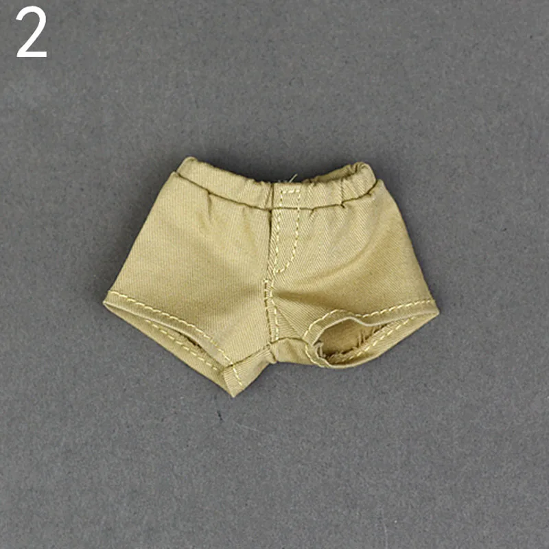 Barbie Doll Clothes Fashion Denim Jeans Leather Shorts For Blythe 1/6 Dolls Accessories Kids Toys