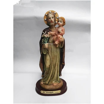 

Religious Gifts Christian Catholic Home Decoration Holy Saint Joseph Statue 22CM High
