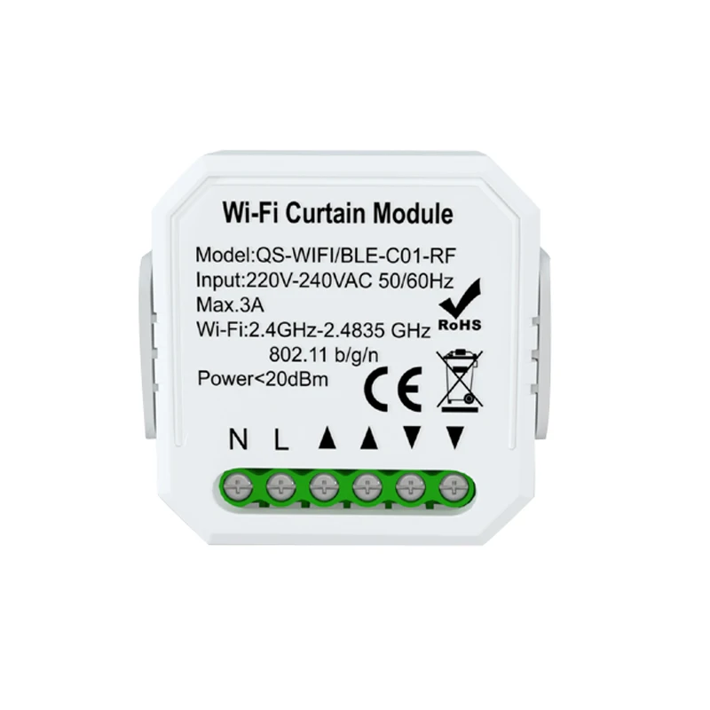 

Умный переключатель Wi-Fi Tuya Smart Life 3a, дистанционное управление через приложение