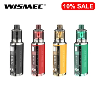 

Original WISMEC SINUOUS V80 Kit with Amor NSE Tank 80w 3ml WS04 MTL 1.3ohm /WS-M 0.27ohm Coil head E-Cigarette vape kit