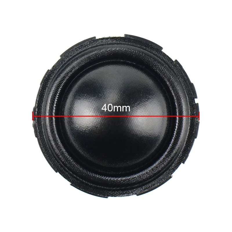 GHXAMP 고음 스피커 트위터 유닛, 실크 필름 발열 스피커 유닛, 1.5 인치, 40mm, 4OHM, 20W 트위터, 74mm 패널, 2 개