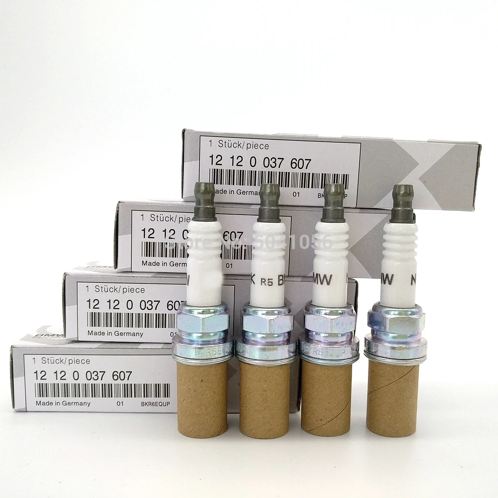 6 шт BKR6EQUP 12120037607 свечи зажигания для BMW E60 M54 M62 Z3 E34 E36 E38 E39 E46 Свеча платины лазера