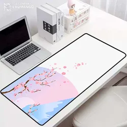Mause mouse para computador de mesa quente mousepad gamer acessórios mausepad tapete não deslizamento teclado do jogo tapetes do computador anime
