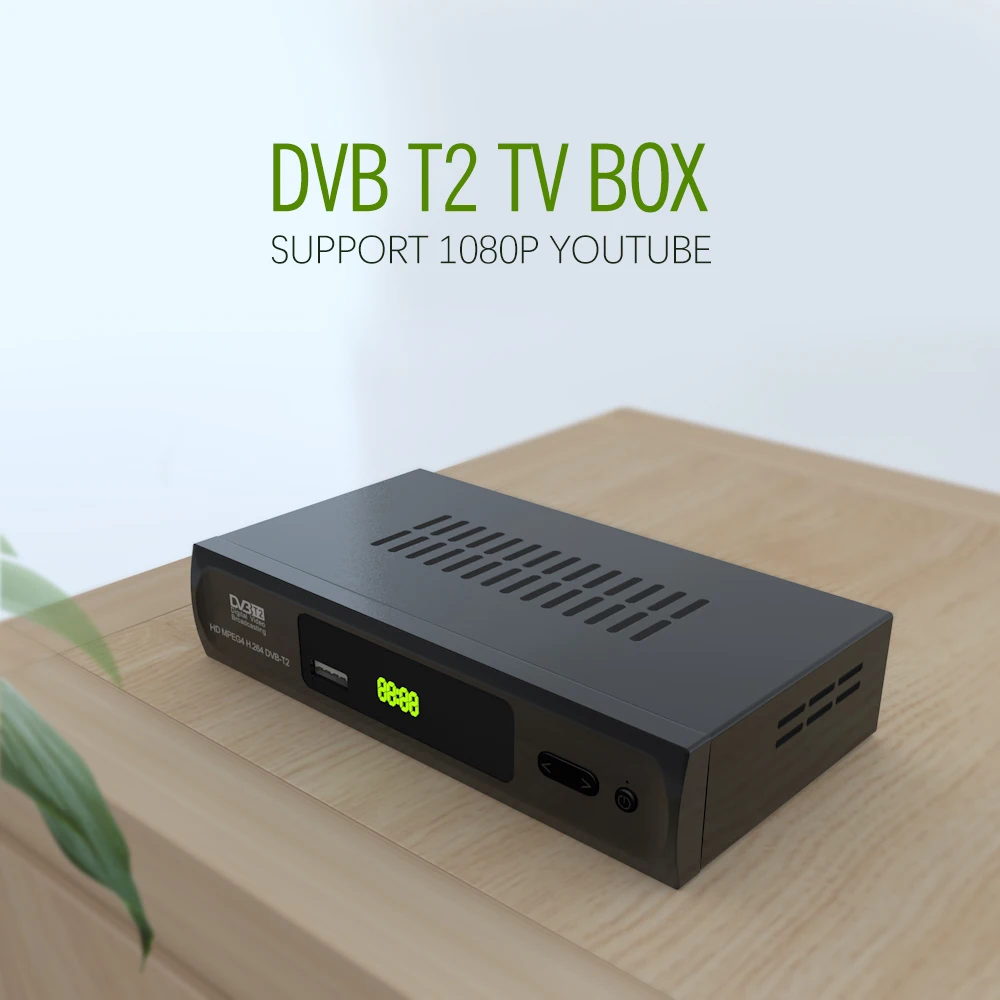 DVB-T2 K2 HD цифровая телеприставка эфирный приемник ТВ-тюнер Receptocoder DVB T2 цифровая ТВ-приставка Поддержка H.264 MPEG4 Украина