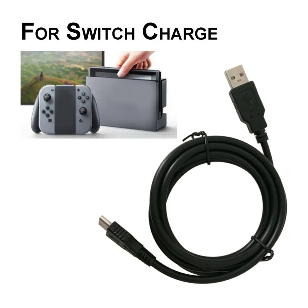 1,5 м портативный USB-type C зарядный кабель для игровой консоли кабель питания для консоли nintendo Switch USB зарядный кабель