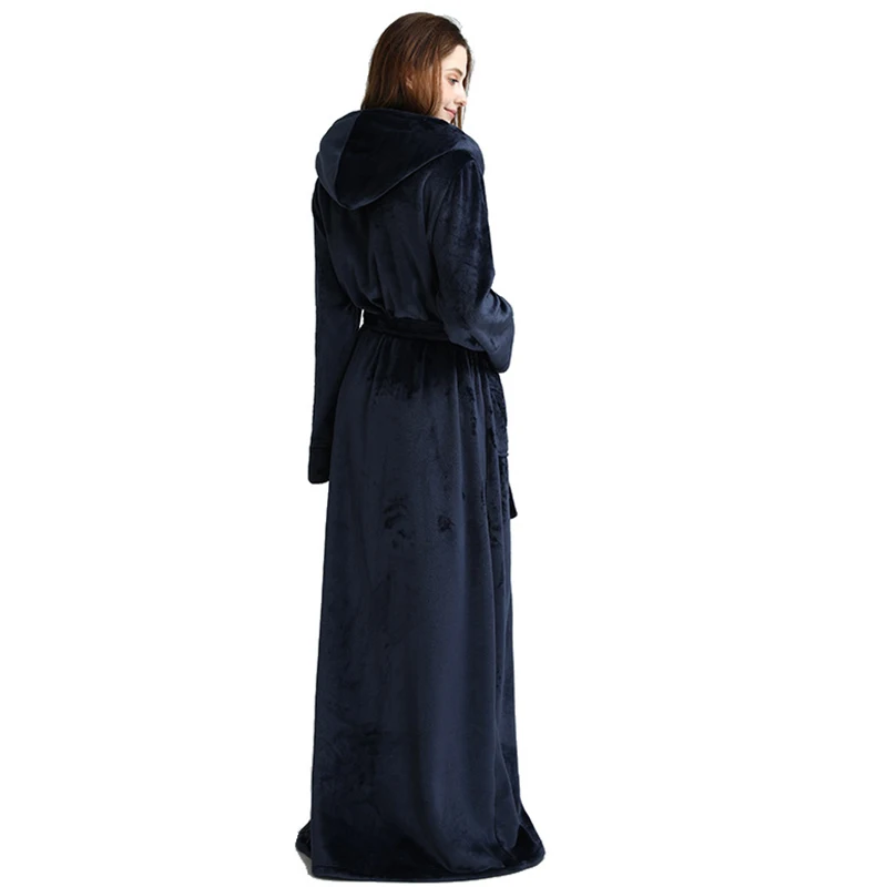 Aolamegs Men Bathrobe Flannel Hooded Sleepwear Soft Long Open Robe Cozy Warm Advanced Lovers Homewear Baggy Style Pajamas Winter Aolamegs Men Bathrobe Flannel Hooded Sleepwear Soft Long Open Robe Cozy Warm Advanced Lovers Homewear Baggy Style Pajamas Winter