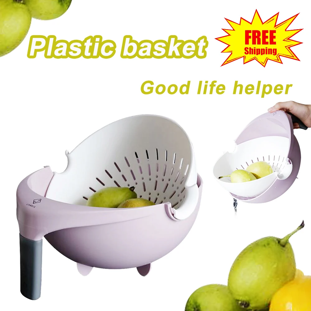 

Self-Balancing Colander Dumps Water But Keeps Food Upright Colanders basket 1