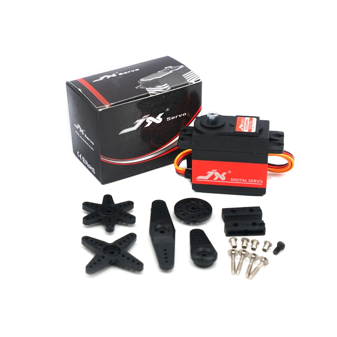 PDI 6208MG JX Servo 8 кг 0 07 сек 90 градусов высокой скорости Стандартный металлический
