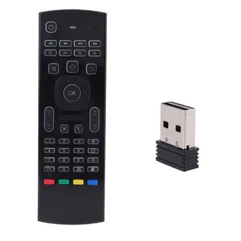 

MX3 backlight Voice Air Mouse keyboard Russian English 5 IR Learning keys for Android Smart TV Box pc PK G30 G30s Remote Control
