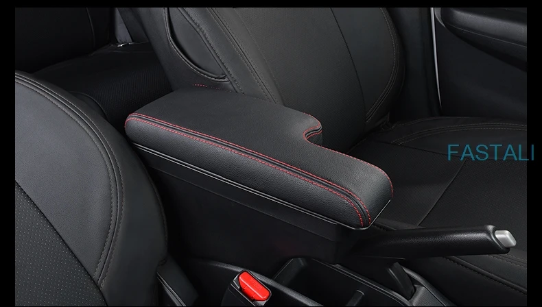 Для Honda FIT JAZZ-19 GK5 автомобильный подлокотник коробка Центральная коробка для хранения многофункциональная коробка для хранения аксессуары для украшения автомобиля