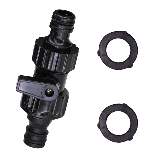 Műanyag Kerti Tömlő 3/4 Hüvelykes Női Hím Csatlakozó Javító Szerkesztőkészlet, Kizáró Szelepgumi Tömítés A Tömlővíz -Adapterhez - Image 2