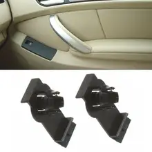 

50% Hot Sales 2Pcs Window Regulator Clips Compact Corrosion Resistant Effective Automobile Glass Mounting Clips 51338254781 for