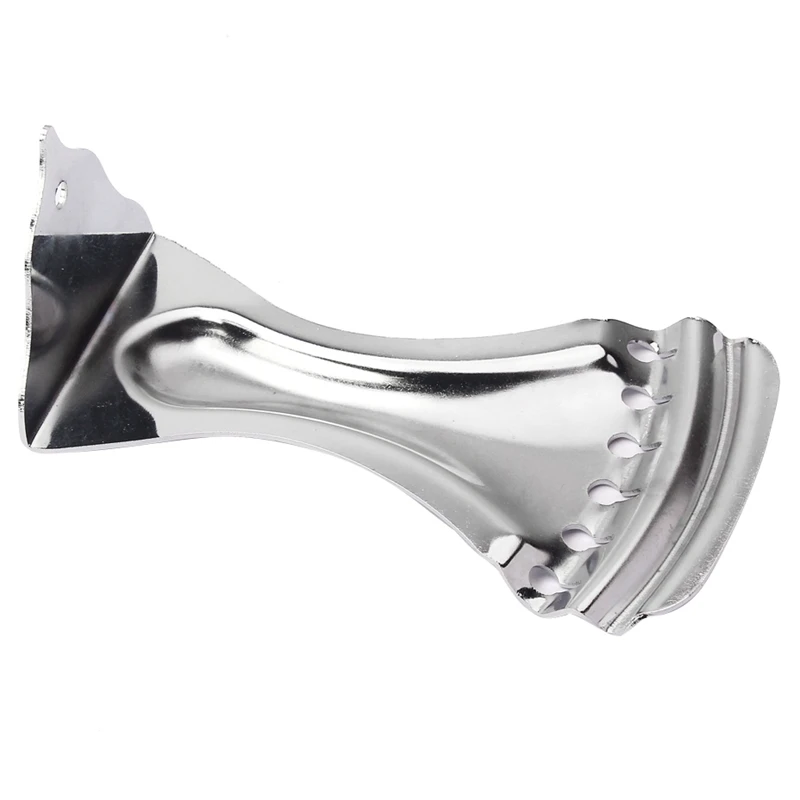 Dobro Tailpiece Chrome Zinc Alloy Tailpiece for 6 Strings Dobro Guitar Parts Accessories