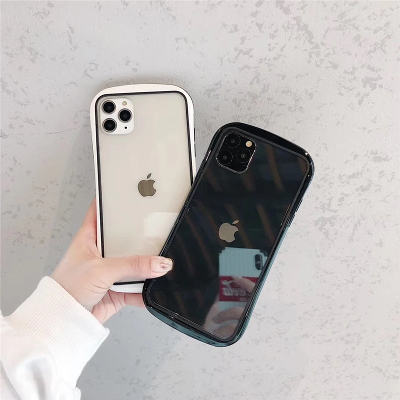Парный однотонный чехол s Arc для iphone 11promax 6 7 8 Plus X чехол для телефона для iphone XR XS Max милый прозрачный чехол-накладка