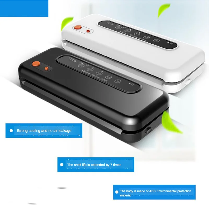 

Food Spacious Plastic Sealing Packaging Machine Wet And Dry Dual Purpose Vacuum Sealer Household Commercial Use Sealing