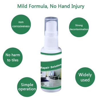 

High Quality Bathtub Tile Refinish Paint Repair Spray Sink Ceramic Porcelain Polish for Home J8 #3