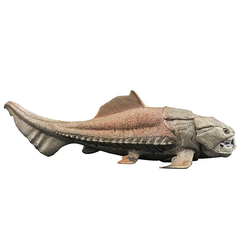 20 см динозавры модель игрушки Dunkleosteus динозавр Рыба украшения фигурки модель игрушки для детей Коллекция Brinquedos