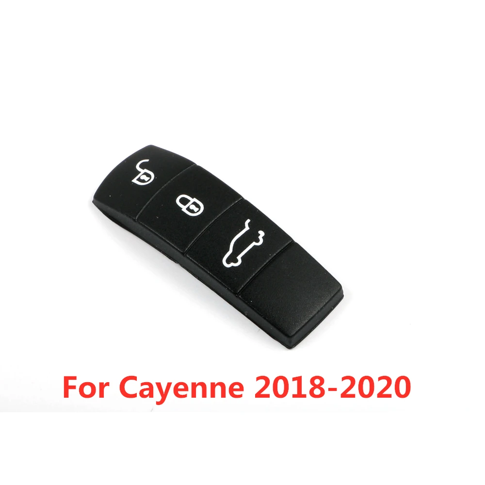 Корпус для ключа с кнопками Замена для porsche 9YA Cayenne 971 Panamera Замена резиновый кнопочный коврик кнопки флип корпус автомобильного ключа дистанционного управления - Название цвета: Style A