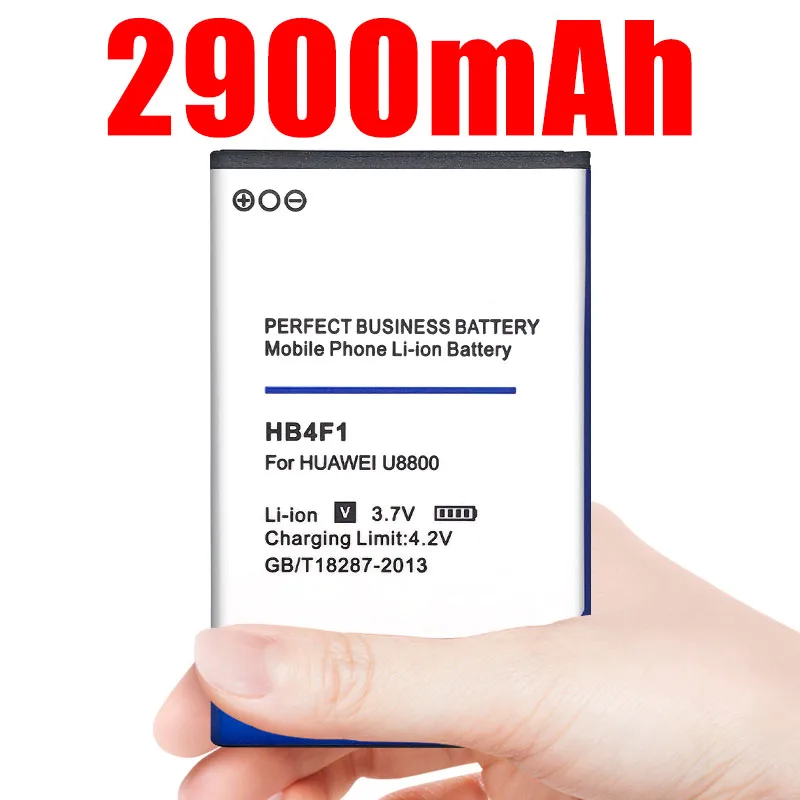 Аккумулятор HB4F1 2900 мач для Huawei U8220 U8230 E5830 E5838 E5 C8600 T Mobile Pulse E585 Ascend M860 X5 U8800