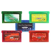 32 бит видеоигры картридж Консоли Карты Poke серия Английский/итальянский/немецкий/французский/испанский язык версия ЕС/США