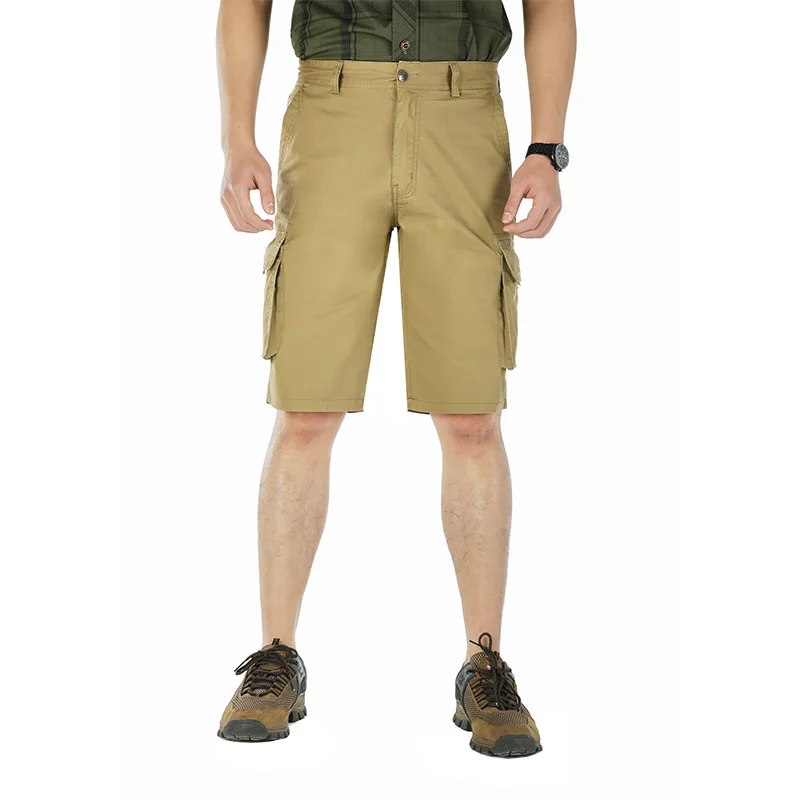 

Cross Border for Men Pure Cotton Washing Workwear Shorts Men's Casual Pants Plus-sized Loose-Fit Plus-sized Pants in Pants