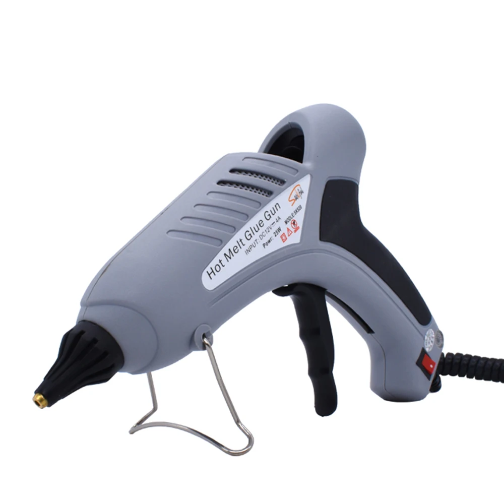 Pistola De Silicona Pistola De Pegamento De Fusión En Caliente De 100W Con Barra De Pegamento De 11mm, Control De Temperatura, Manualidad Casera Industrial, Herramienta De Reparación De Pistola De Cal