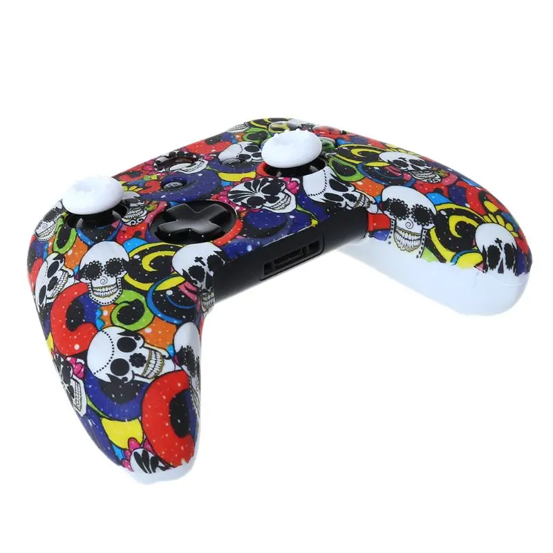 Новинка, 1 набор, силиконовый защитный чехол, крышка для XBox One X S, игровой контроллер
