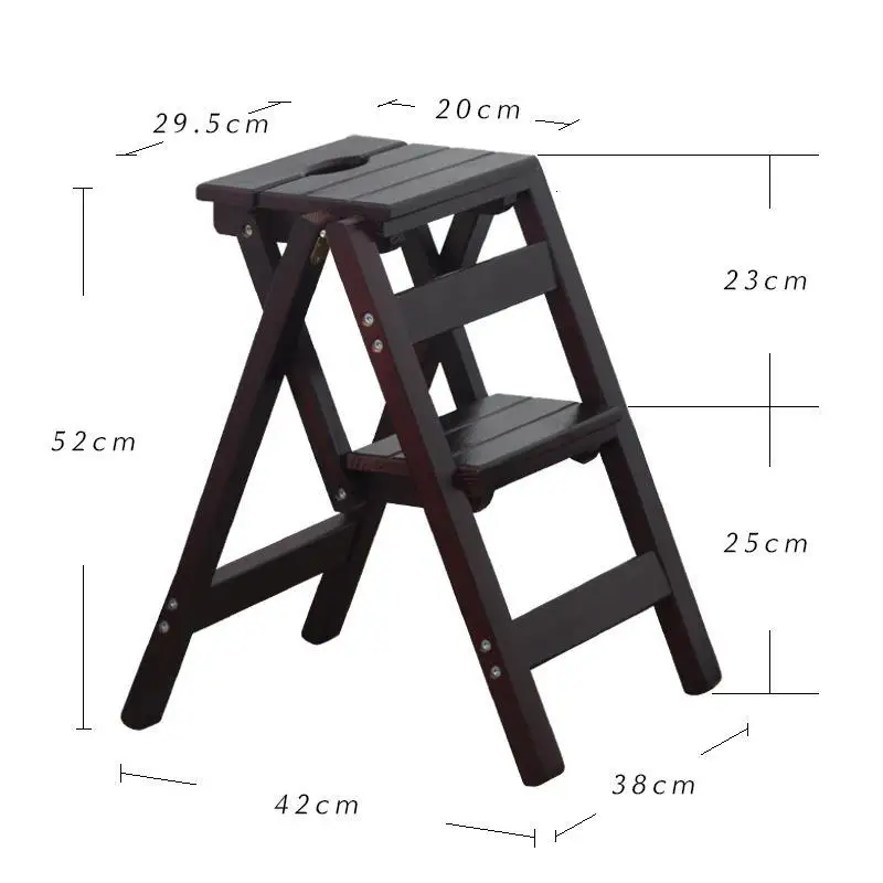 Османский Маленький стул Escalon Plegable Indoor echille Pliante складной кухонный деревянный стул Escabeau стремянка Merdiven ступенчатая лестница - Цвет: MODEL D