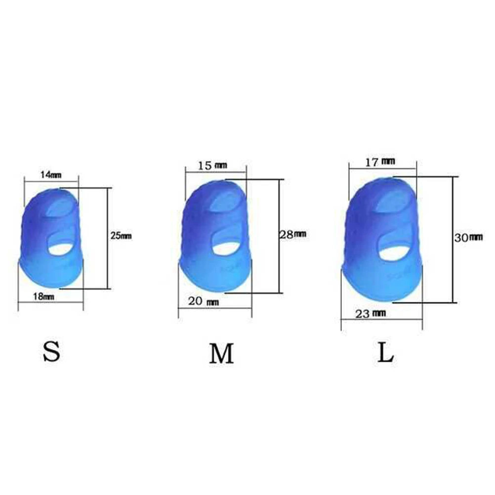 Защита пальцев против скальдинга силиконовые ручки для пальцев кончик пальца для защиты пальцев для сортировки счетной гитары