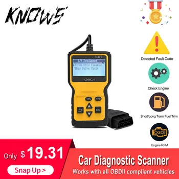 

OBD OBDII Scanner Code Reader Car Diagnostic Scanner Engine Fault Code Reader Detector Auto Vehicle Scan Tool For Bmw E46 E90