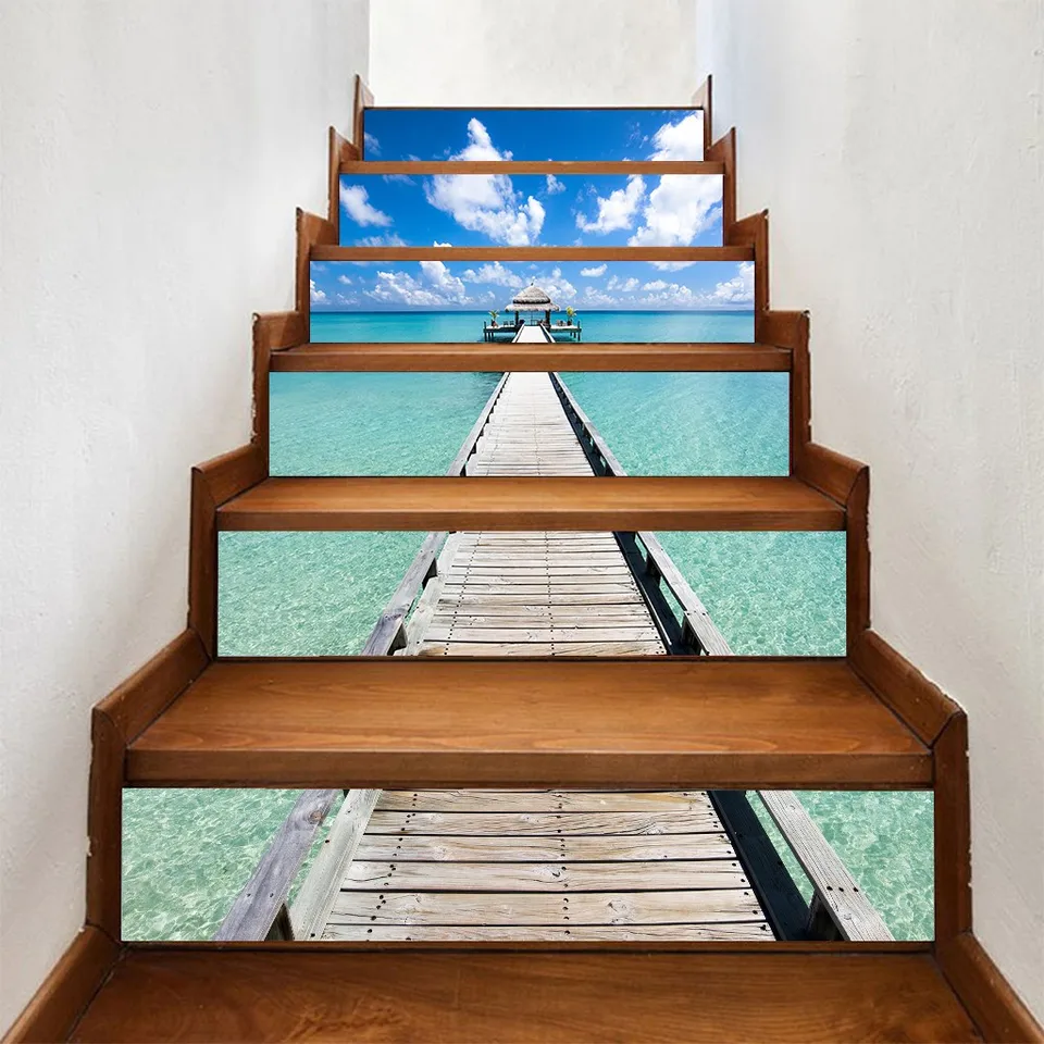 Personlichkeit Treppe Dekoration Treppen Riser Boden Aufkleber Diy